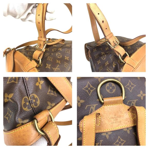 Authentic Louis Vuitton Montsouris MM Monogram Backpack jp560-111925 main image 4